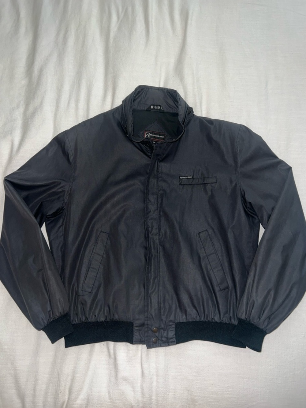 Men's Black Bomber Jacket - Lightweight Casual Coat